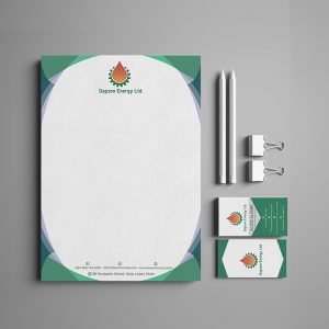 Business card and stationary design